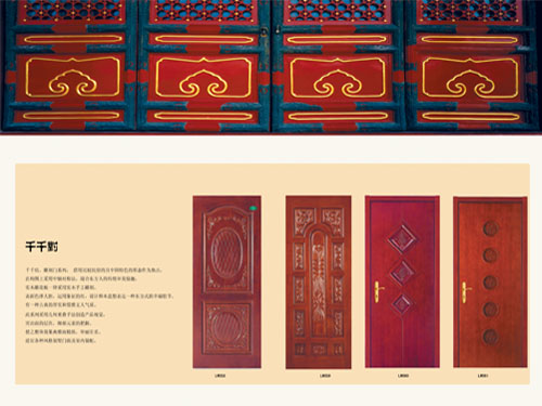 龙威雕刻门